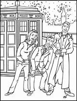Coloring Doctor Who Pages Printable Rose Sheets Kids Color Book Tyler Colouring Print Dr Jack Adult Characters Deviantart Tardis Coloriage sketch template