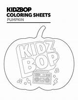 Bop Kidz Coloring Halloween Printable Party Pumpkin sketch template
