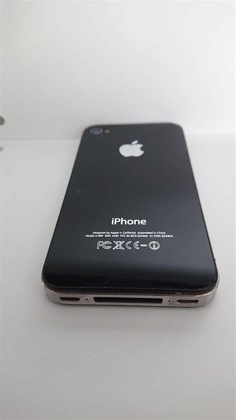 Apple Iphone 4s 32gb Black Unlocked A1387 Cdma Gsm