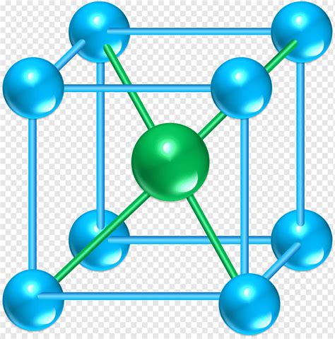 estructura cristalina quimica celosia cloruro de hierro azul simetria color png pngwing
