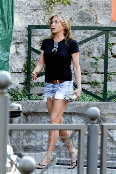 Jennifer Aniston In Jeans Shorts 04 Gotceleb