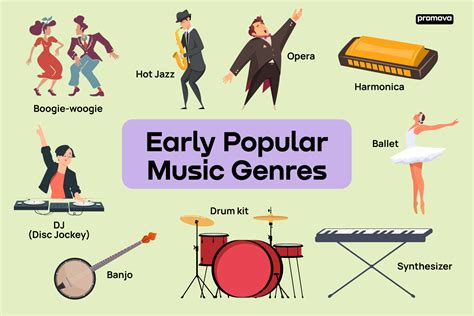 english vocabulary guide  musical genres