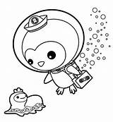 Octonauts Peso Barnacles Colouring Coloringonly Scribblefun Turnip sketch template