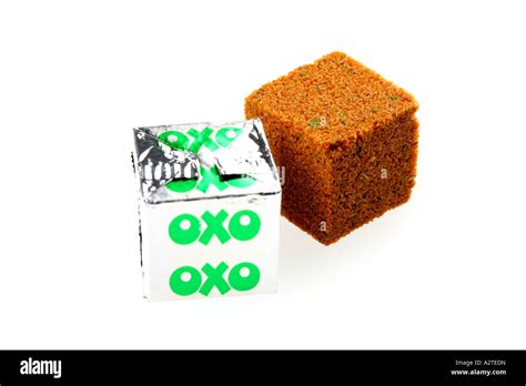oxo stock cube stock photo alamy