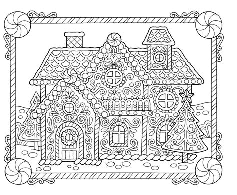 gingerbread coloring pages printable subeloa