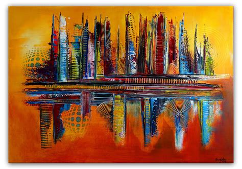 cosmopolitan abstrakte malerei kunst wandbild abstrakt acryl gemaelde