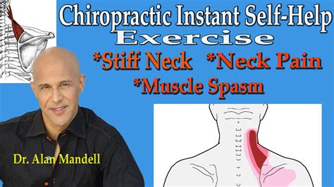 Chiropractic Instant Self Help Exercise For Stiff Neck