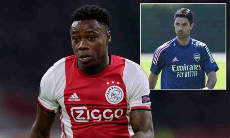 arsenal keen  signing ajax winger quincy promes shootout