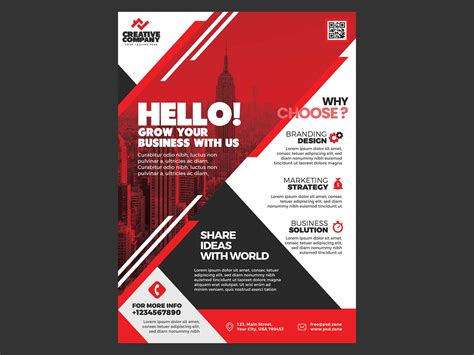 design professional business flyer  poster design