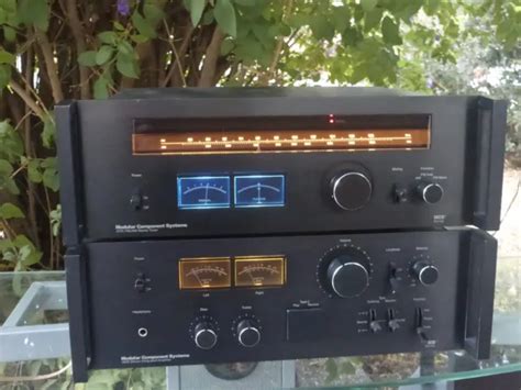vintage stereo mcs nec  integrated amplifier  amfm stereo tuner eur  picclick fr
