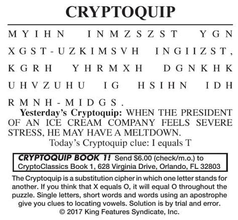 printable cryptoquips printable templates