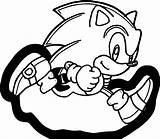 Sonic Coloring Pages Classic Running Print Color Getdrawings Getcolorings Printable Colorings sketch template