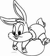 Bunny Bugs Baby Coloring Looney Tunes Pages Pilates Cute Ball Drawing Character Cartoon Wecoloringpage Color Printable Colouring Getcolorings Getdrawings Clipartmag sketch template