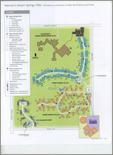 marriott desert springs villas ii property map map resume examples