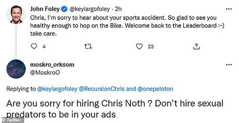 peloton deletes ad starring chris noth as mr big after sexual assault