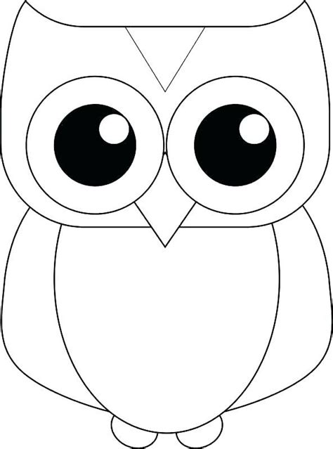 cut   printable owl template