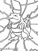 Pokemon Tortank Coloriages Autre sketch template