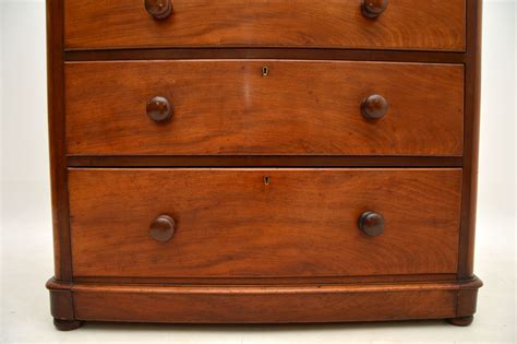 antique victorian mahogany chest  drawers marylebone antiques