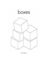 Coloring Boxes Blocks Many There Change Template sketch template