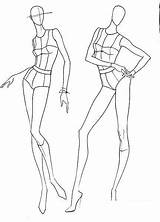 Croquis Sketches Croqui Drawing Figures sketch template