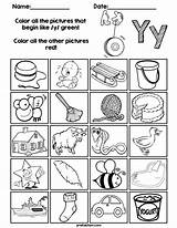 Consonants Worksheets Color Grade Visit Initial Finding Coloring Activities Nursery Teacherspayteachers Alphabet sketch template
