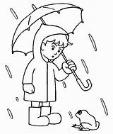 Rainy Deszcz Kolorowanki Dzieci Regen Ausmalbilder Scribblefun Umbrella Malvorlagen Coloringhome Bestcoloringpagesforkids sketch template