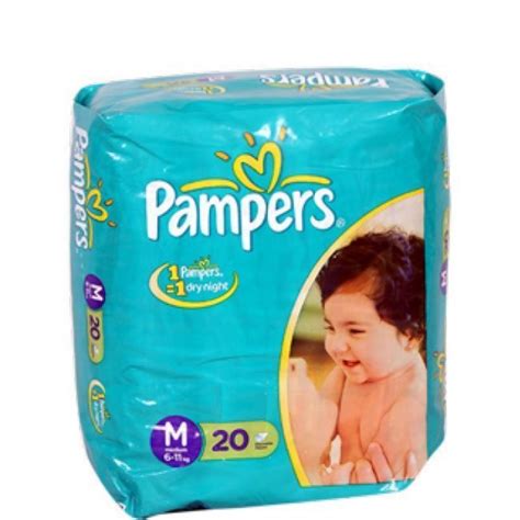 pampers disposable diapers medium   kgs
