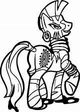 Coloring Zecora Hobbes Wecoloringpage sketch template