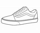 Shoe Vans Drawing Shoes Sneakers Coloring Sketches Sneaker Sketch Drawings Pages Van Template Sketchite sketch template