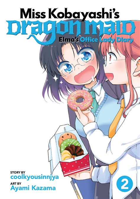 miss kobayashi s dragon maid elma s office lady diary manga volume 2