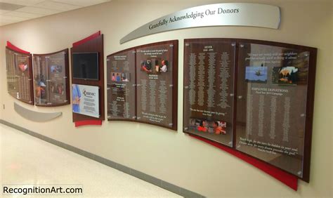 office interior design office interiors donor recognition wall