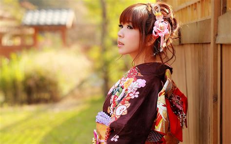 壁紙 日本の女の子、アジア、着物服 2560x1600 hd 無料の