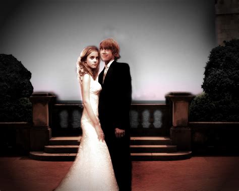 Hermione And Ron Weasley By Alk04 On Deviantart
