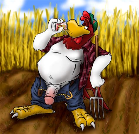 Rule 34 Alcohol Avian Beak Beer Beverage Chubby Clothing Foghorn