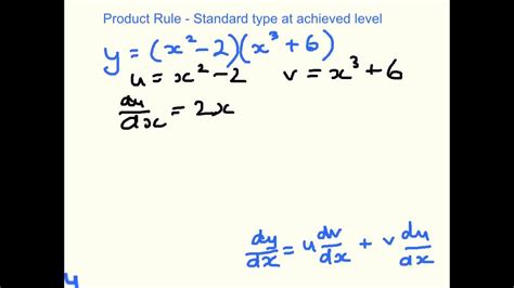 simple product rule  youtube