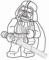 Lego Vader Darth Galaxias sketch template