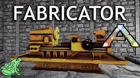 fabricator power  craft ark survival evolved   youtube