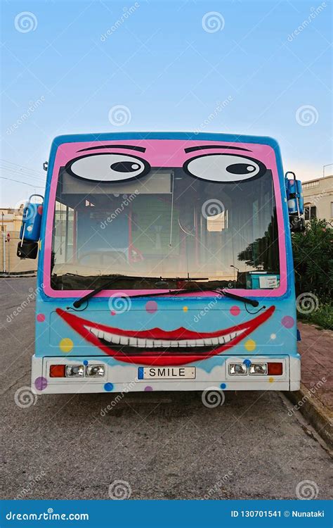 funny school bus stock images   royalty