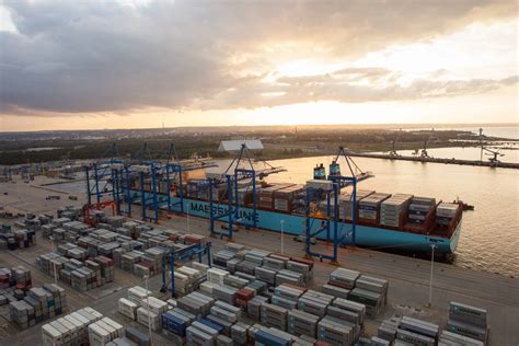 polands gdansk port  treble capacity   terminal container