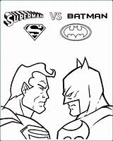 Batman Coloring Vs Pages Superman Getdrawings sketch template