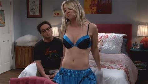 Big Bang Theory S Penny Strips Off To Seduce Leonard As Series Reaches