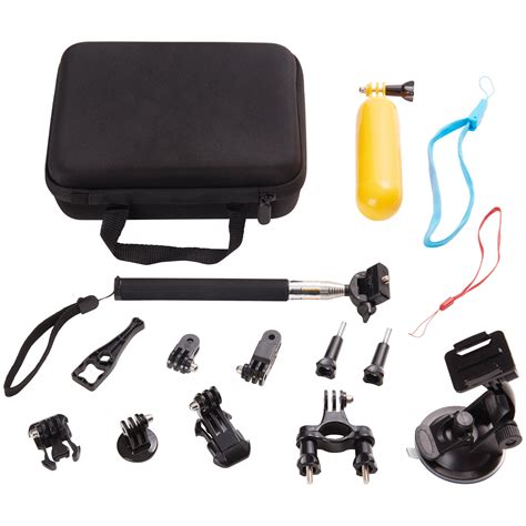 onn  piece action camera accessory kit walmartcom