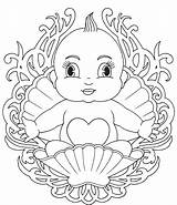 Pacifier Baby Coloring Pages Getcolorings sketch template