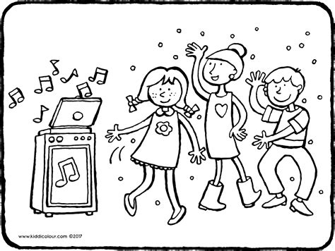 childrens disco coloring home