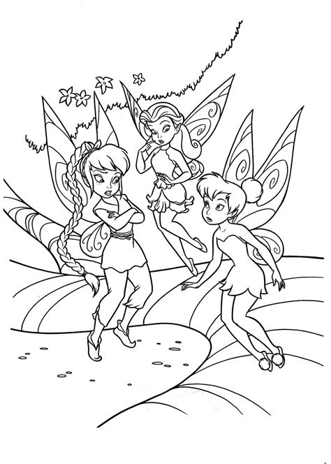 fantasy world  disney fairies  disney fairies coloring pages