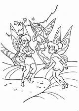 Coloring Pages Fairies Print Kids sketch template