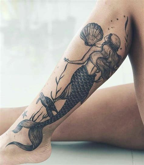180 mermaid tattoos that will get you wet