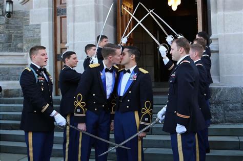 Military Academy Hosts First Wedding Of Active Duty Gay
