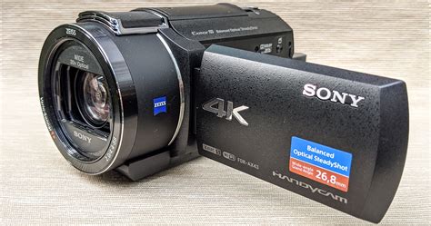 review sony fdr ax compact  ultra hd handycam camcorder tech