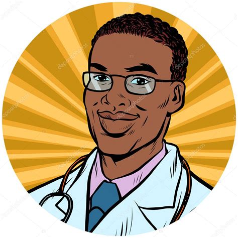 Black Male Cartoon Characters Black Male Doctor African